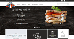 Desktop Screenshot of olymel.com